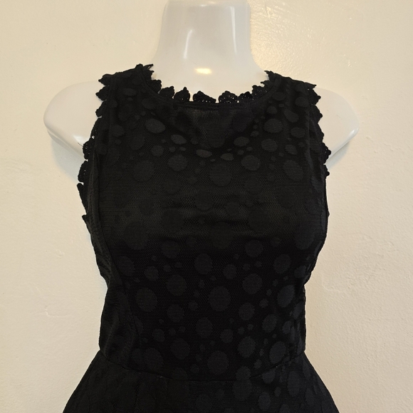 Lily Rose - Black Fit & Flare Mini Dress - Picture 2 of 15